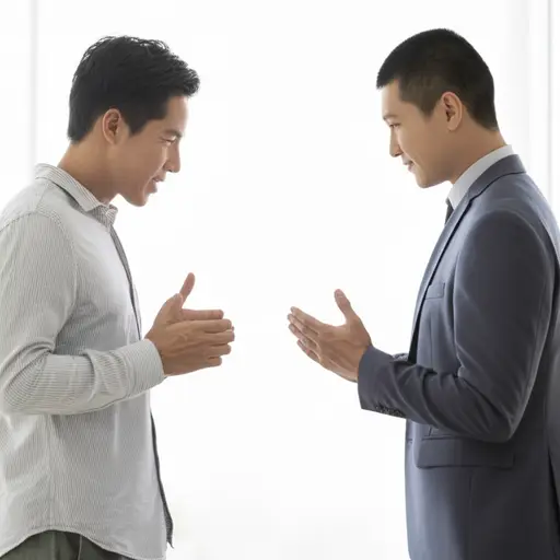 "谢谢你在我身边。" "不客气。"