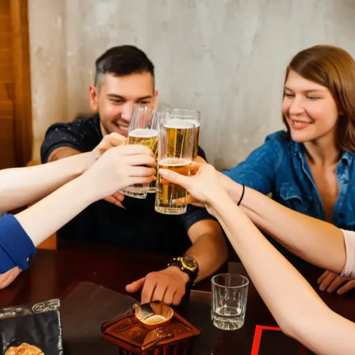 我们几个人打算下周聚一聚，喝一杯。