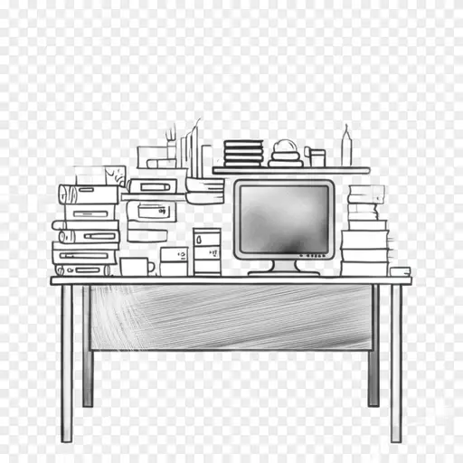 我打算替换这张桌子，因为没有足够的空间放电脑。