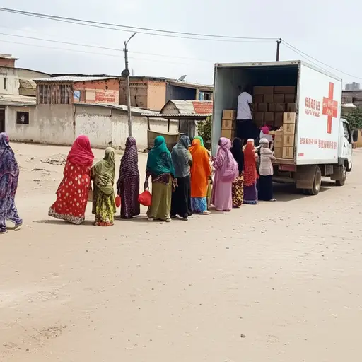 这个国家严重依赖外援。