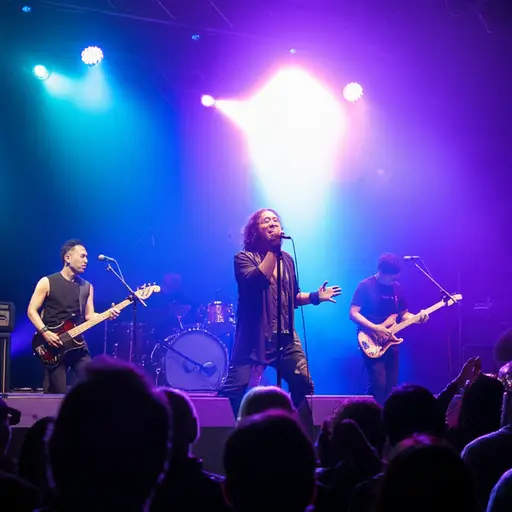 那是Dave Grohl，Foo Fighters的主唱！