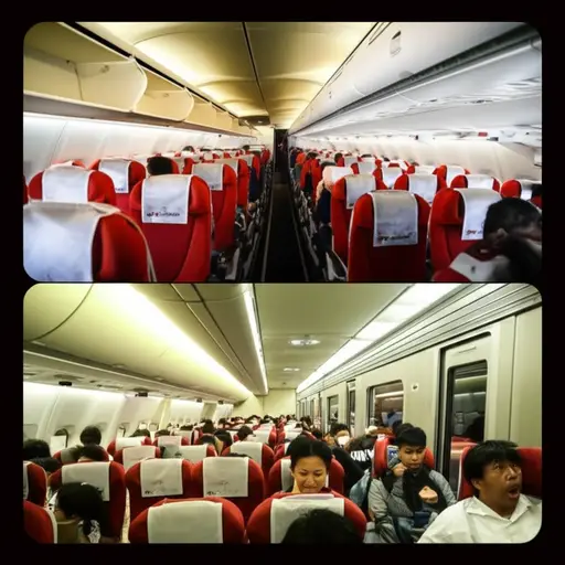 飞往纽约的航班上有200名乘客，开往芝加哥的火车也满员了。