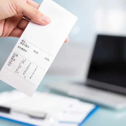 我需要一张收据来报销。