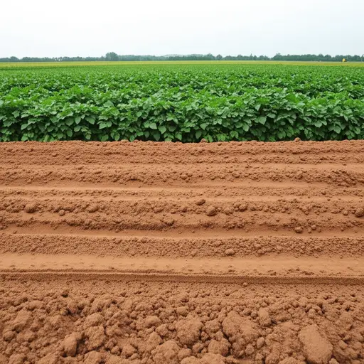 这里的这片土地适合种植土豆。