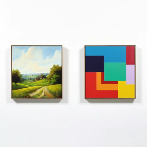 它会是一幅写实的画还是一幅抽象的画？