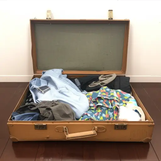 箱子里没什么值钱的东西，所以丢了我也不是很担心。