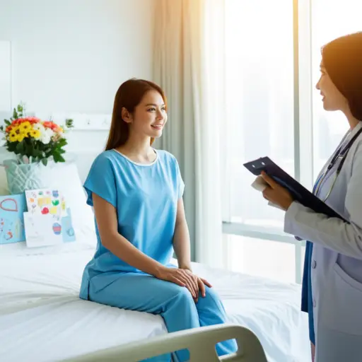 手术很成功，她恢复得很快。