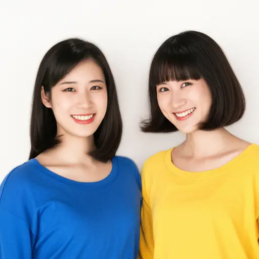 人们说我看起来和我姐姐一模一样。