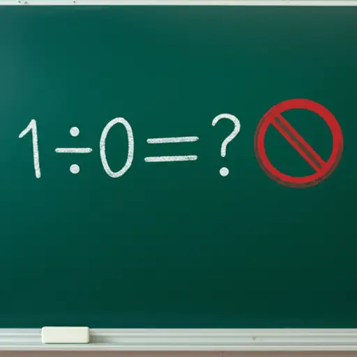 数学中的一条基本规则是，你不能除以零。