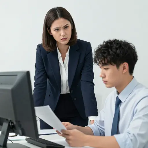 她对我施加了很大压力，要求我表现出色。