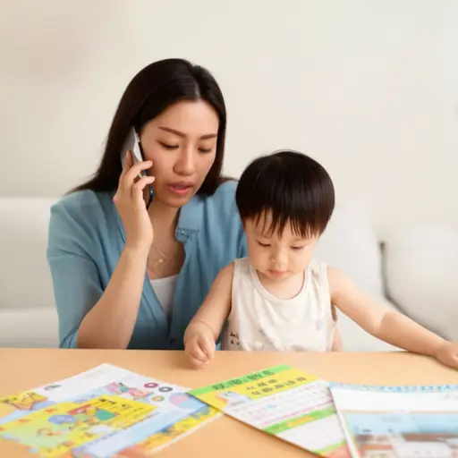 许多单亲父母发现安排托儿服务很困难。