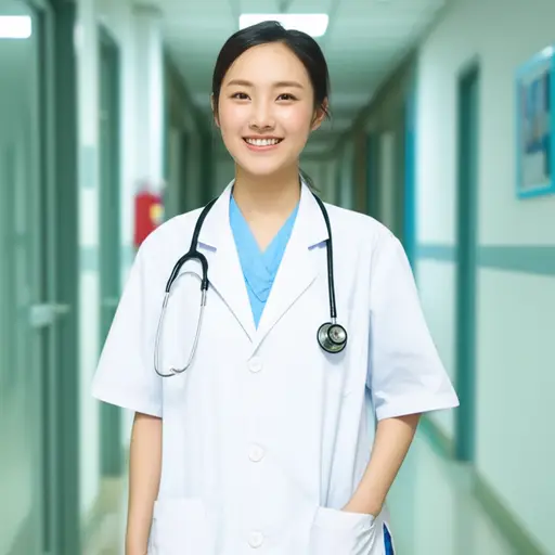 我姐姐是医院的一名医生。
