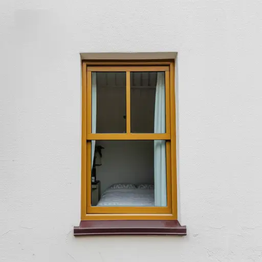 我的房间在房子的侧面。