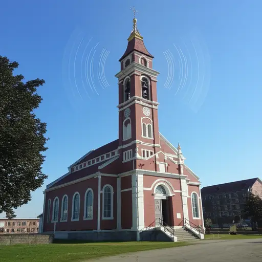 他们能听到远处传来的钟声。