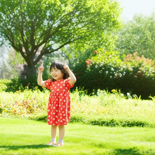 小时候，我在祖父母的后院里玩了无数个小时。