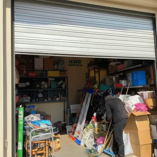 清理车库花了很长时间。