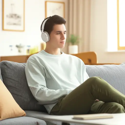 听音乐对我来说很放松。