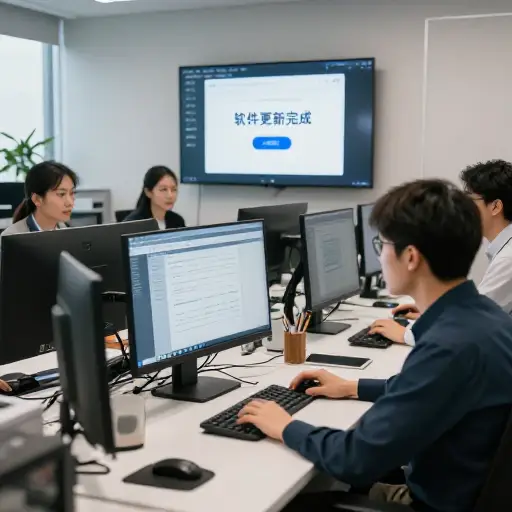有了新的软件更新，我们团队现在处理数据的效率比以往任何时候都高。