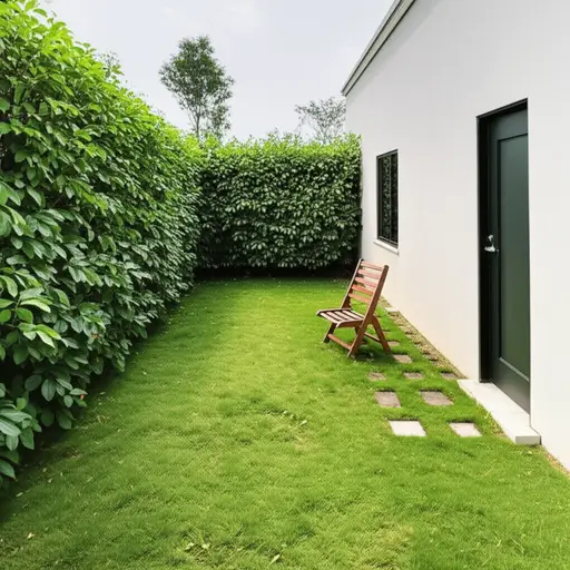 房子虽小，但至少有个后院。