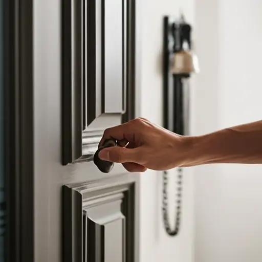 就在我准备离开的时候，铃响了。