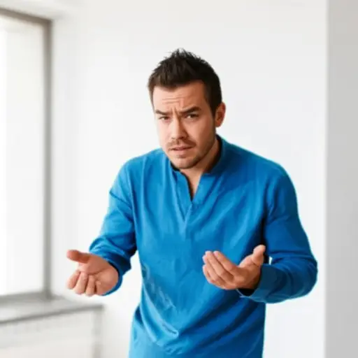 他问了我一个问题。