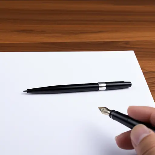 我需要一支笔来写我的名字。