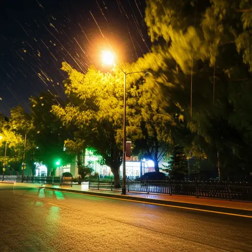 昨晚风刮得很厉害。