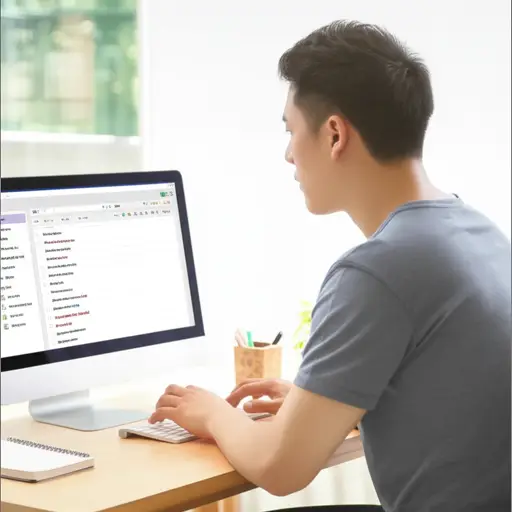 我们通过电子邮件保持联系已经很多年了。