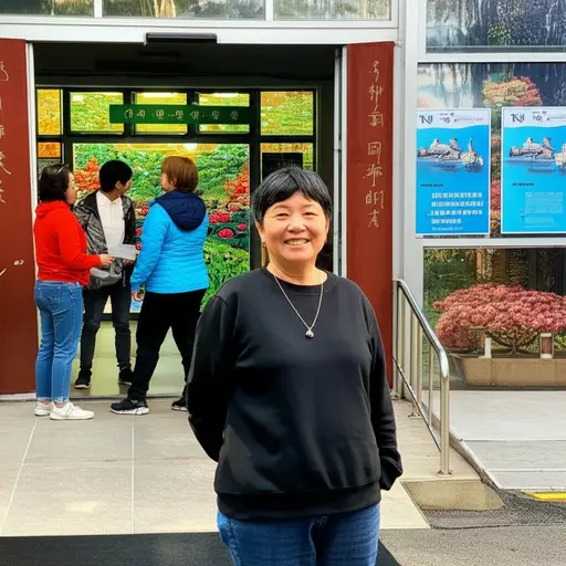 她为成为社区的一部分感到骄傲。