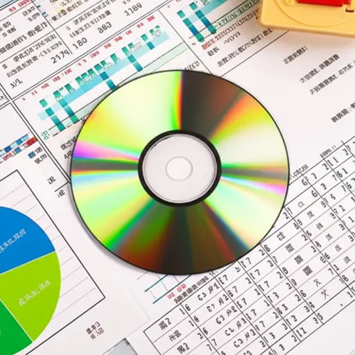 这个CD-ROM存储大量数据。