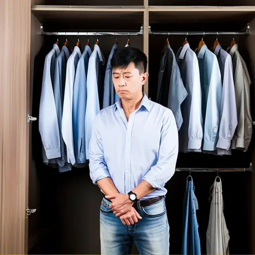 我一生中从未拥有过一套西装。