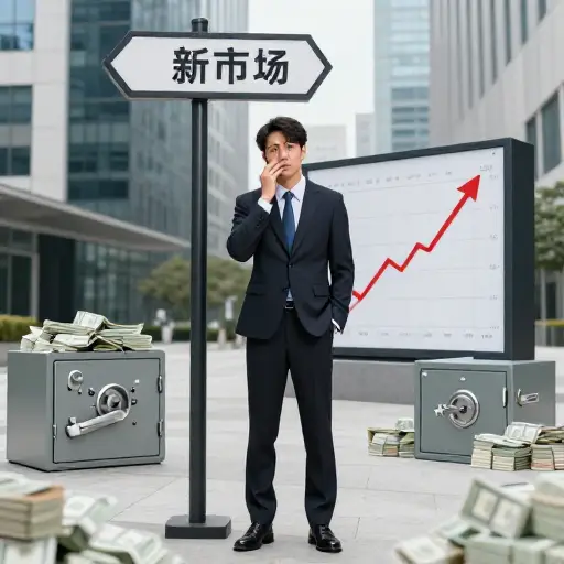 该公司想进入新市场，但（这样做）需要巨额投资。