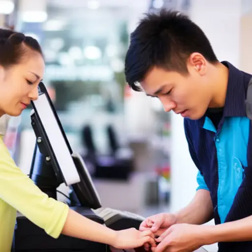 我花了很长时间才找回零钱！