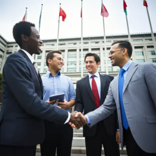 这所大学与国际机构有紧密的联系。