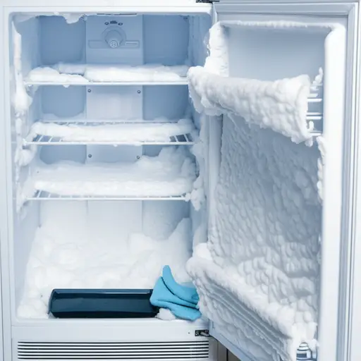 我们需要给冷冻柜除霜以清除积冰。