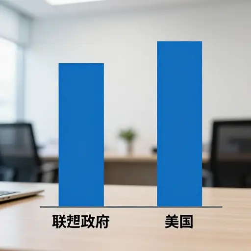 联邦政府的支出低于美国。