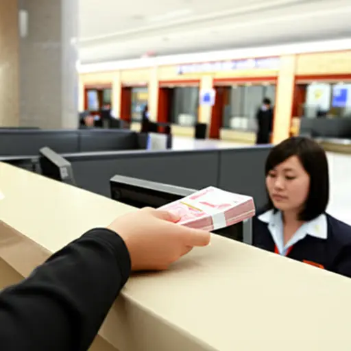 我今天早上把钱存入了我的账户。