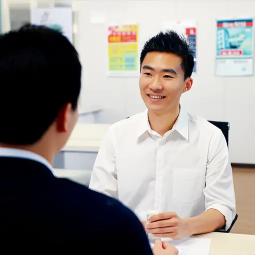 在这里工作可以让我练习英语，而且作为额外福利，我还能享受员工折扣。