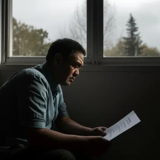 他离婚后一直很沮丧。