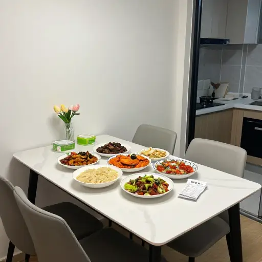 膳食费已包含在租金中。