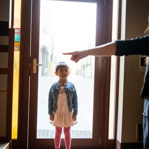 我告诉她回家去。