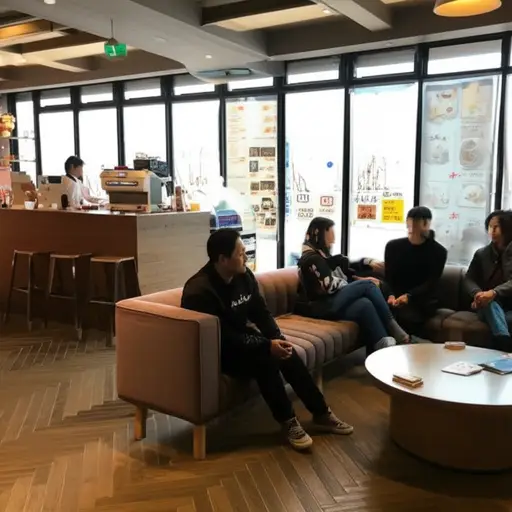 他们总是播放轻音乐来娱乐顾客。