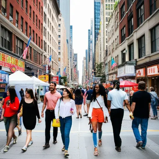 纽约是一个在文化上非常多样化的城市。