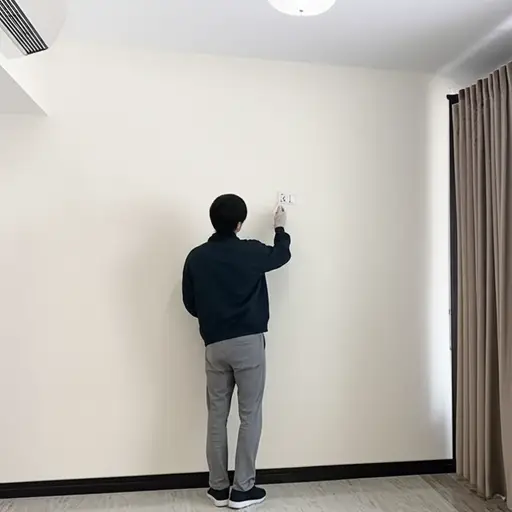 我们必须检查房间里的每一个插头、开关和灯。