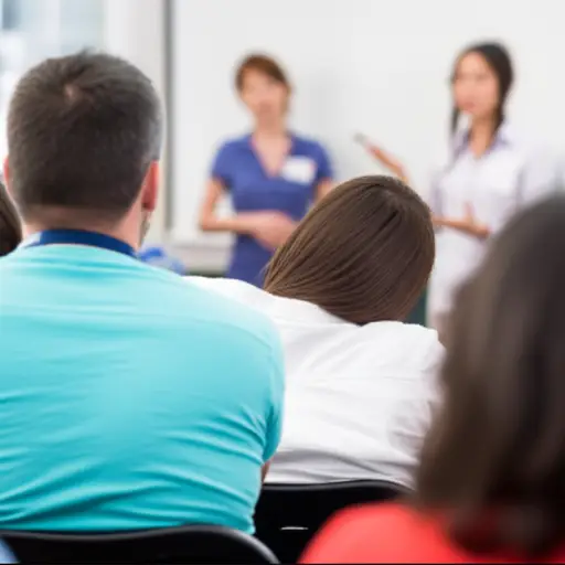 我在后面几乎听不见她说话。