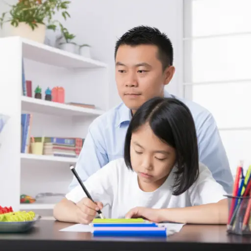 他对他的孩子很有抱负。