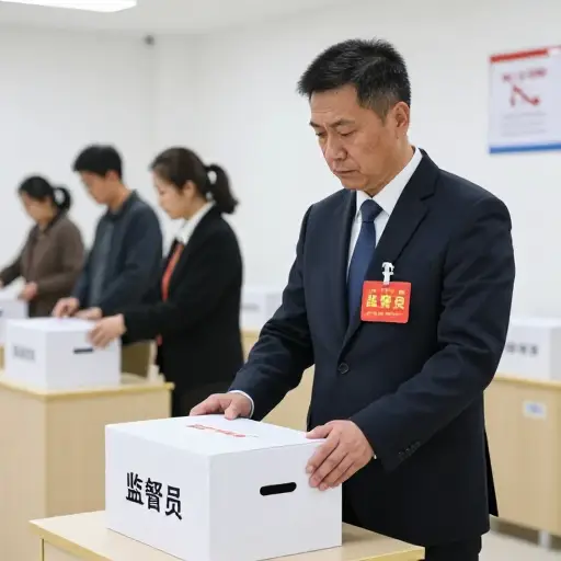 他担任独立监督员以确保选举公正。