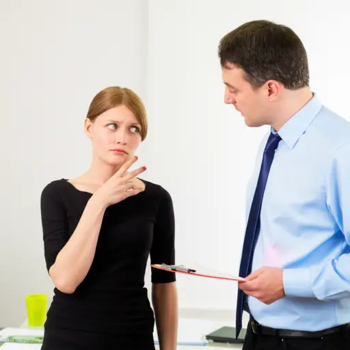 她对她的老板毫无尊重。