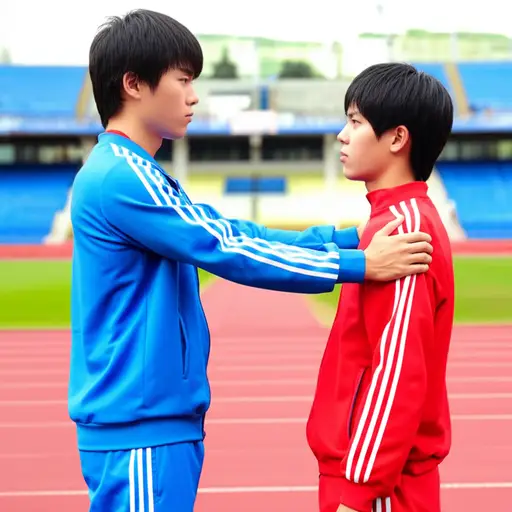 他们看起来是竞争对手，但事实上他们是亲密的朋友。