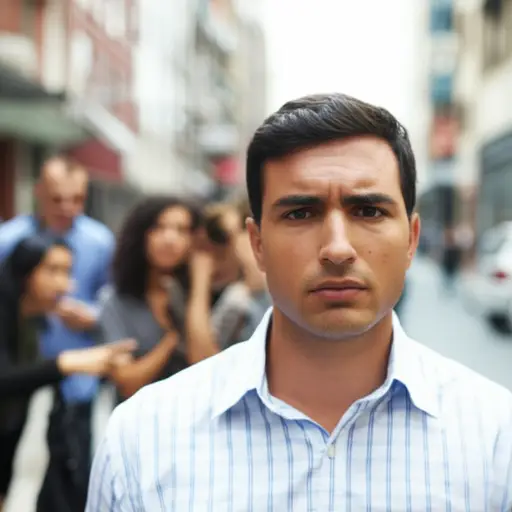 这是他奇怪行为的一种可能的解释。